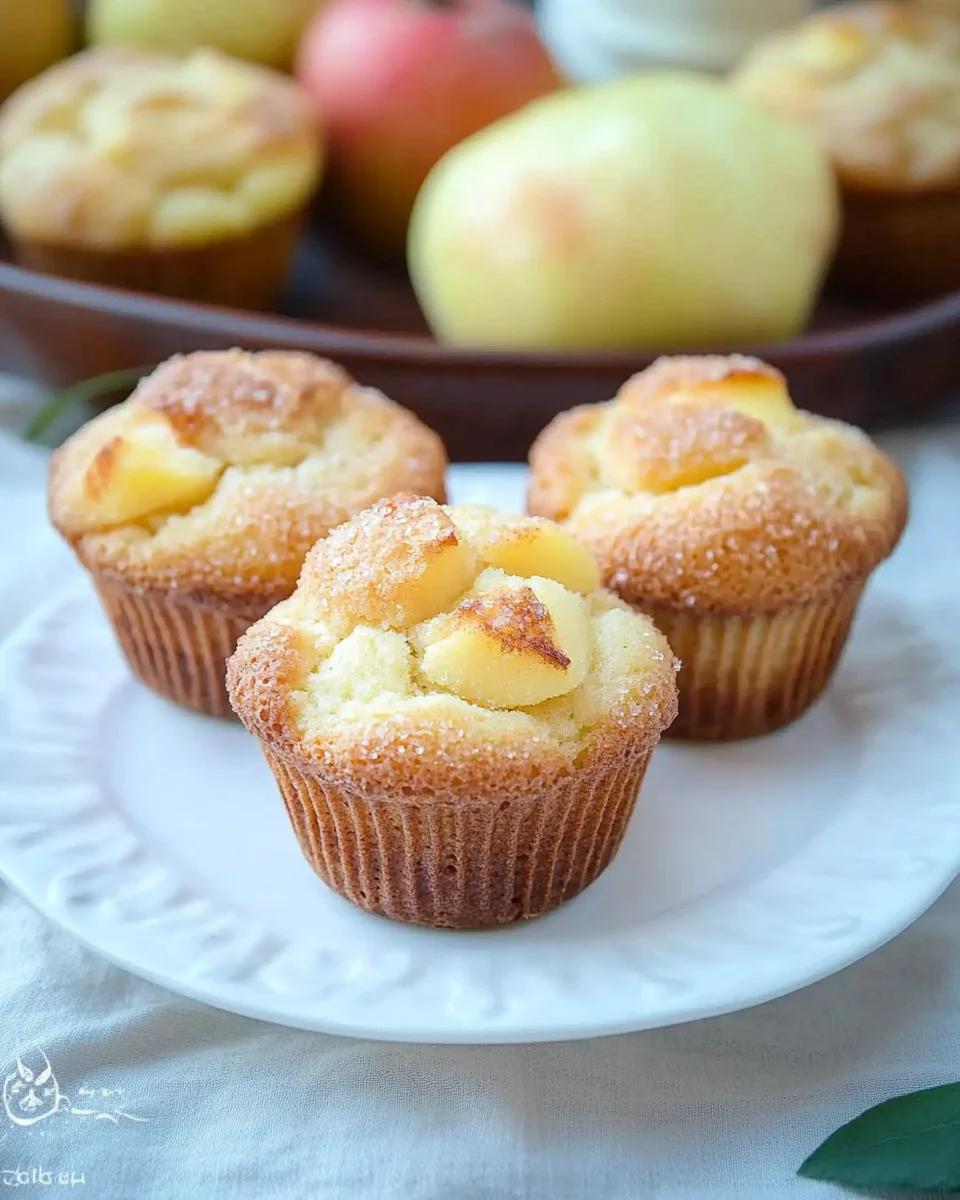 Apfel-Muffins