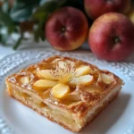 Apfelkuchen vom Blech mit Mürbeteig