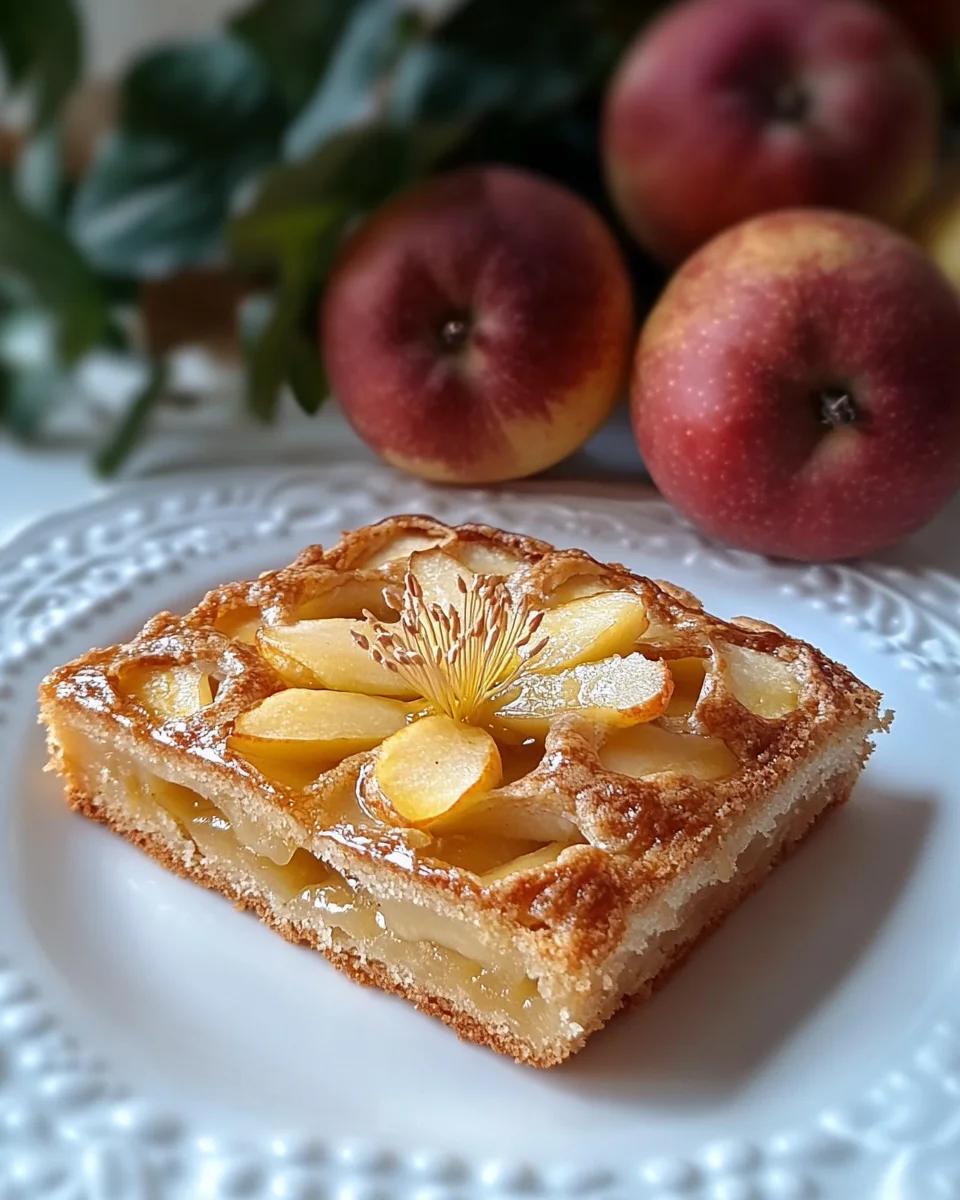 Apfelkuchen vom Blech mit Mürbeteig
