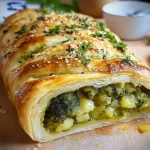 Brokkoli-Käse-Strudel