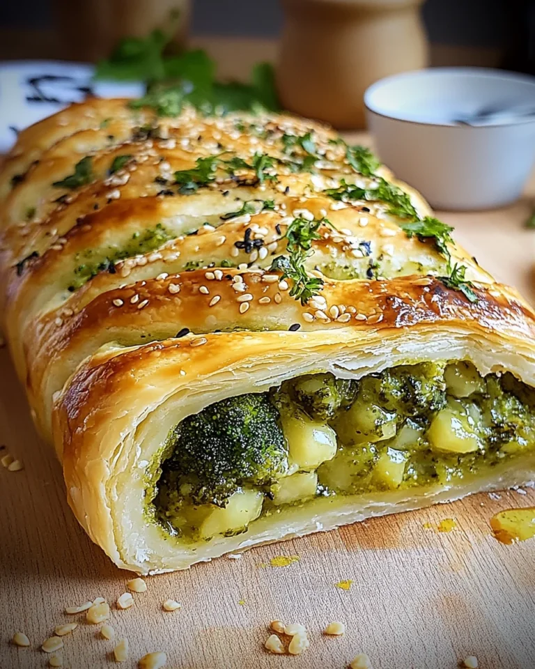 Brokkoli-Käse-Strudel