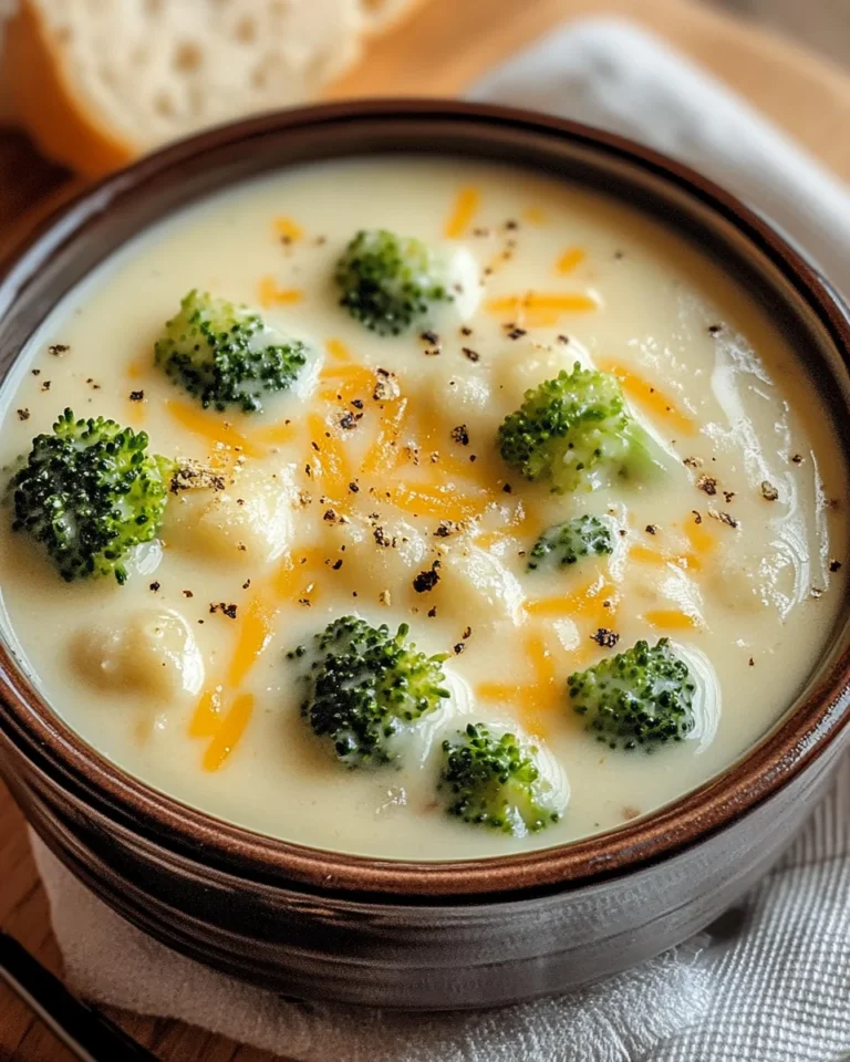 Brokkoli-Käse-Suppe