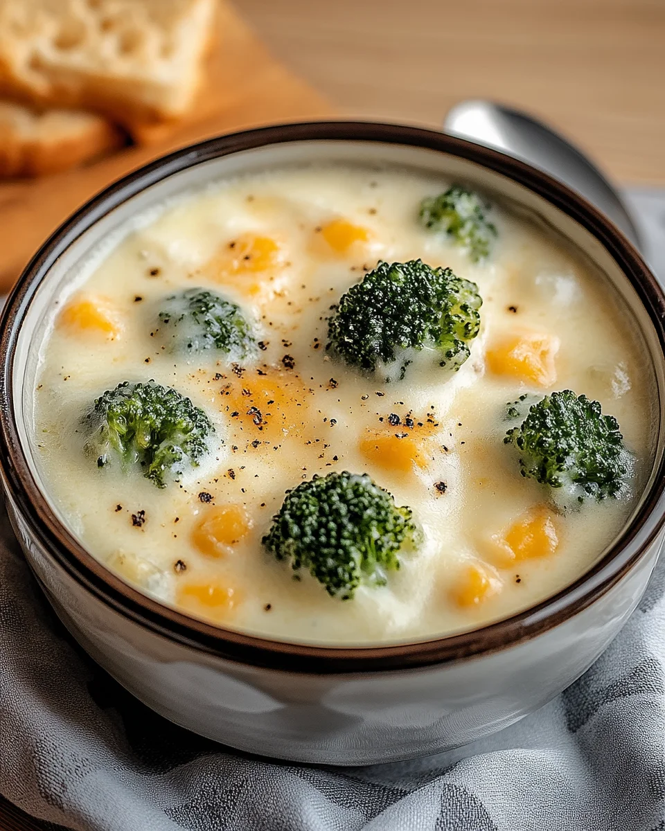 Brokkoli-Käse-Suppe