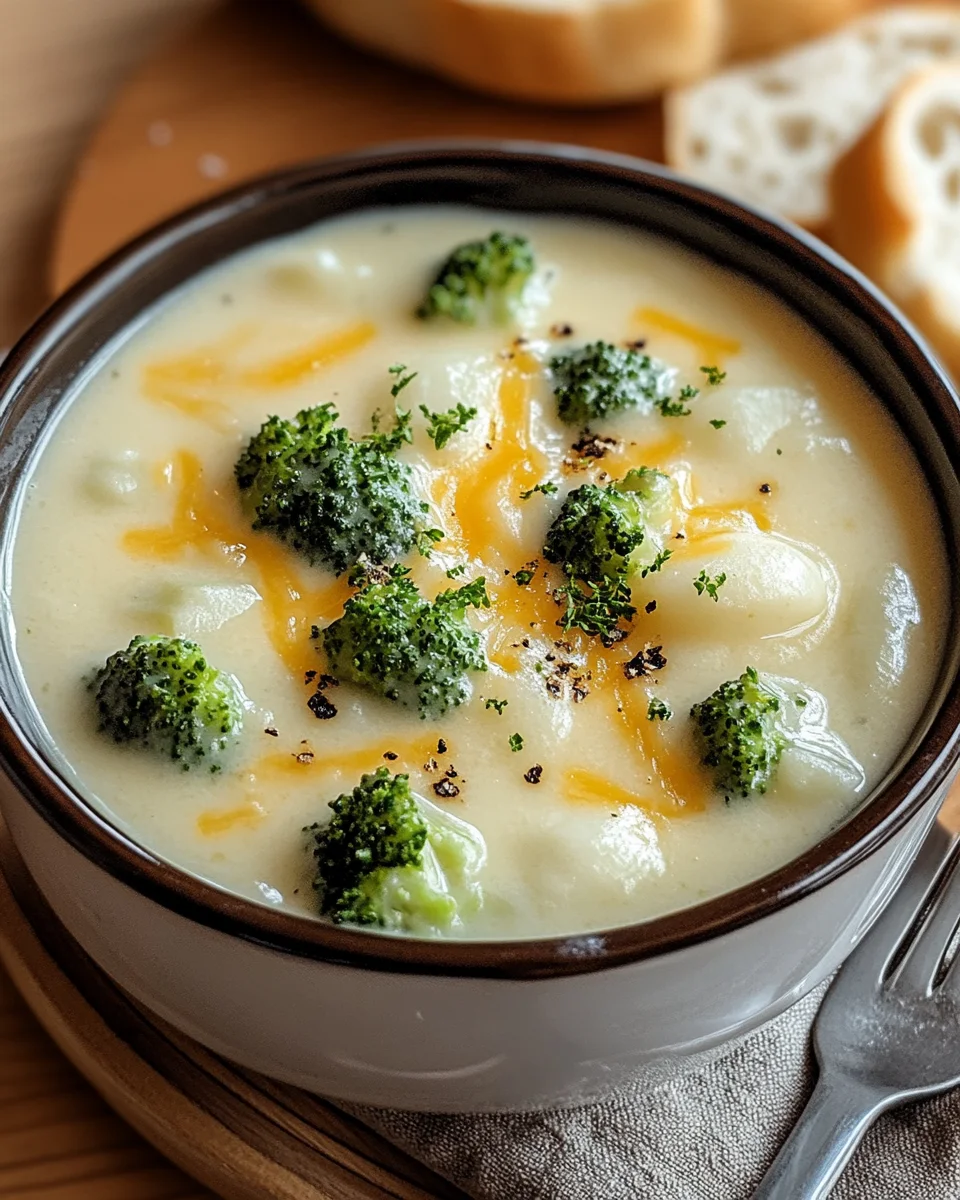 Brokkoli-Käse-Suppe