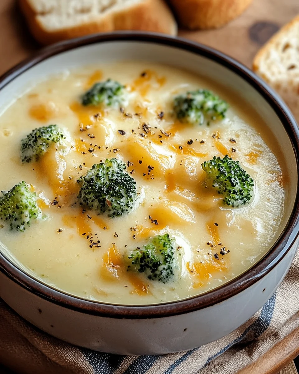 Brokkoli-Käse-Suppe