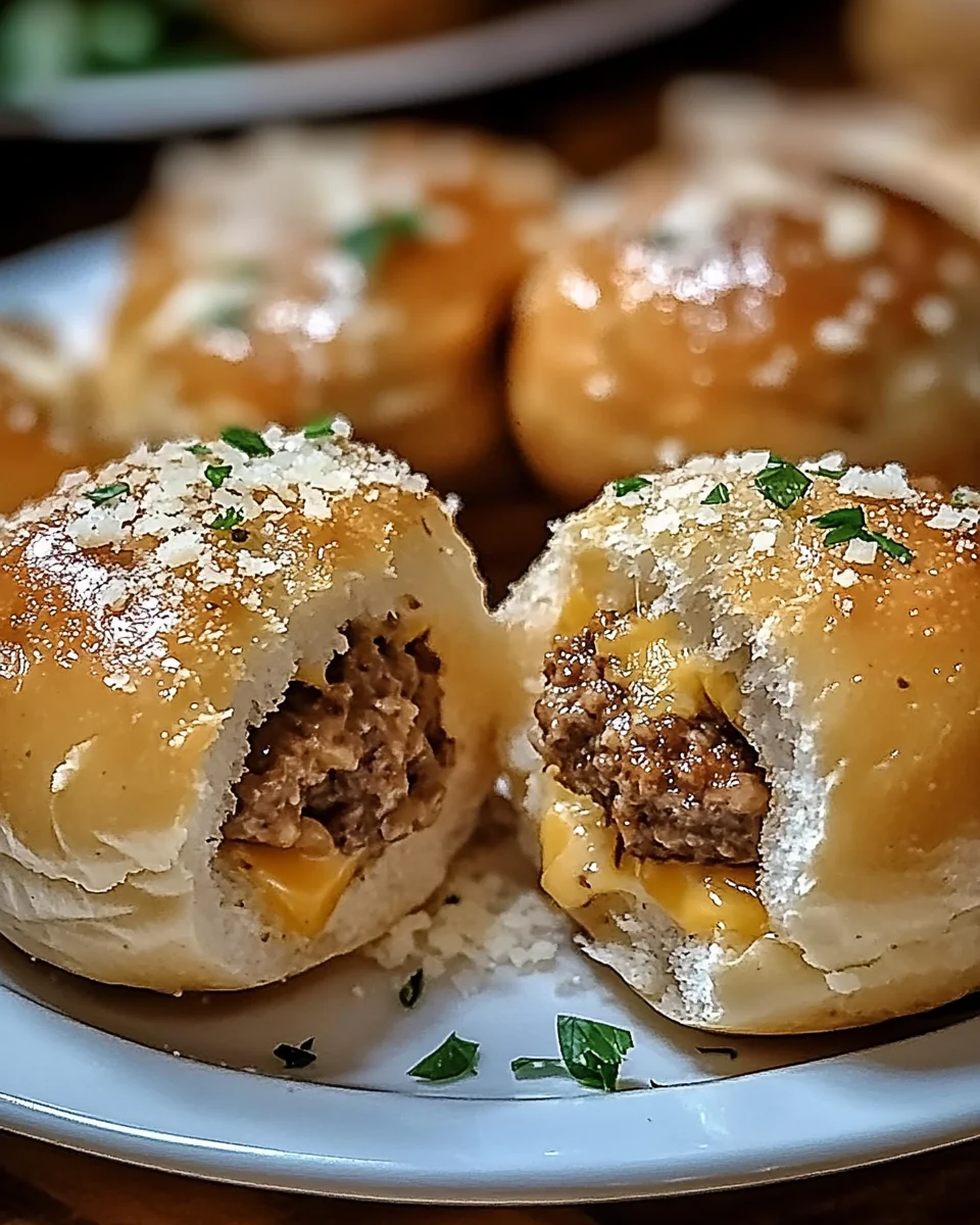 Cheeseburger-Bomben