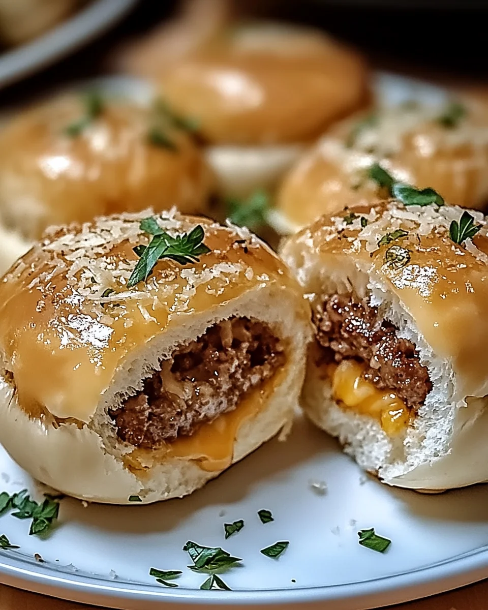 Cheeseburger-Bomben