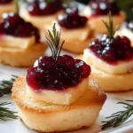 Cranberry-Brie-Häppchen