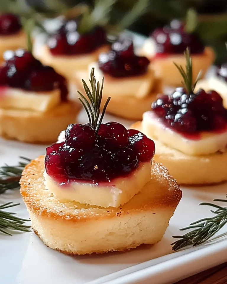 Cranberry-Brie-Häppchen