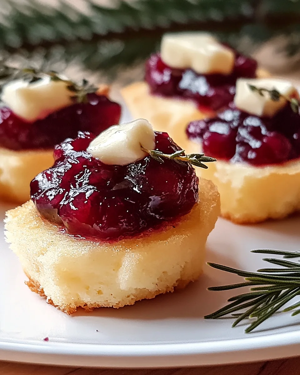 Cranberry-Brie-Häppchen