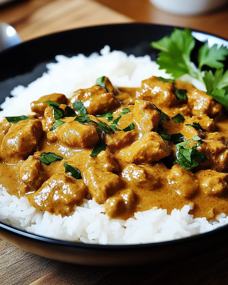 Curry-Geschnetzeltes