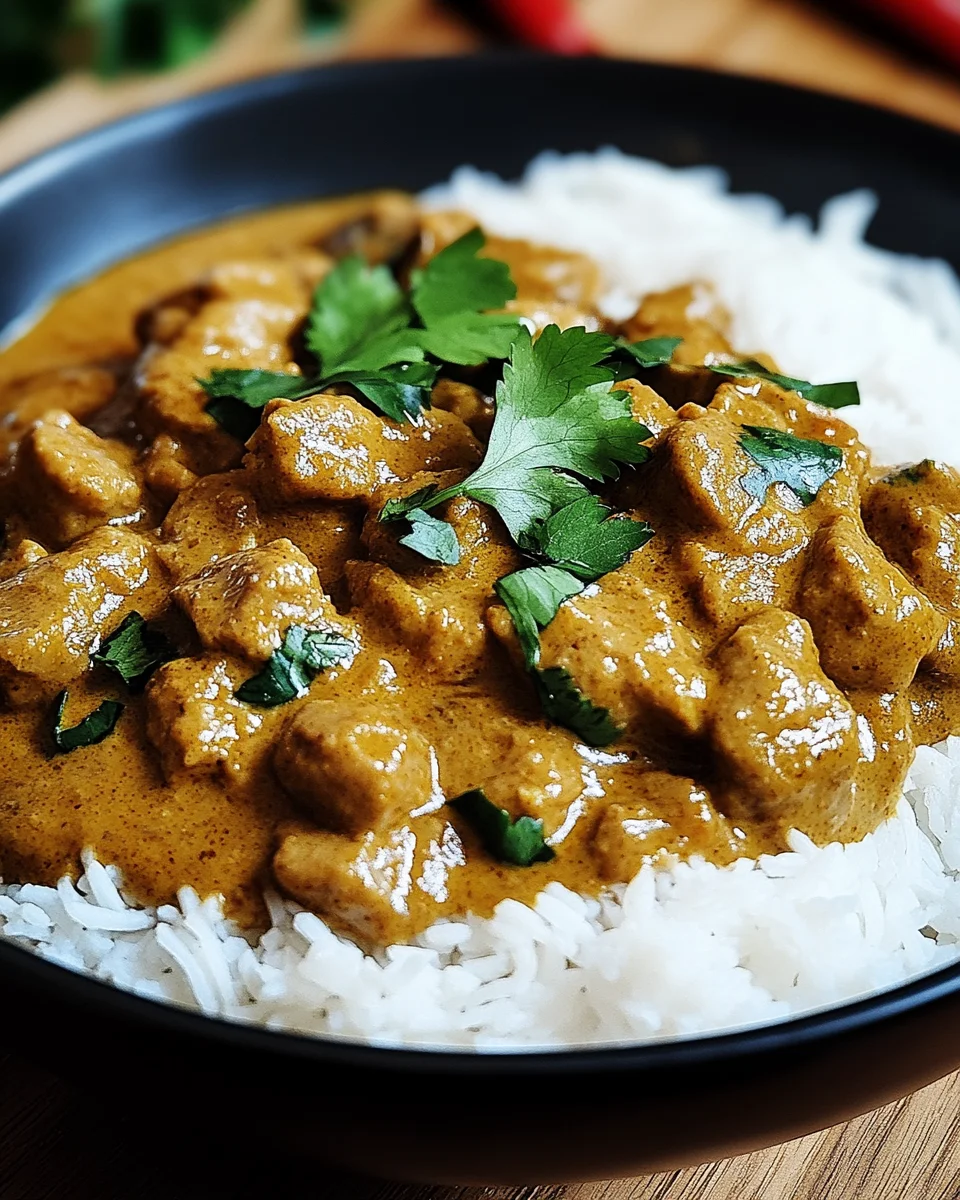 Curry-Geschnetzeltes