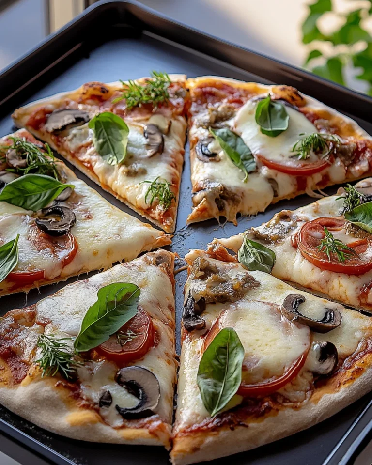Fitness-Pizza mit Skyr