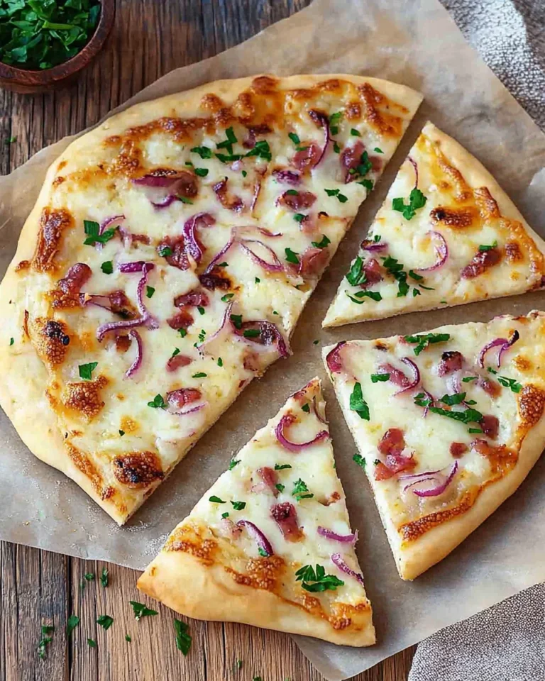 Flammkuchen Rezept - einfach & schnell