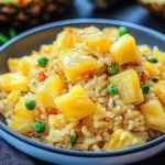 Gebratener Reis mit Ananas