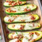Gefüllte Zucchini mit Hack - so lecker!