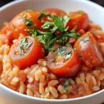 Griechischer Tomatenreis