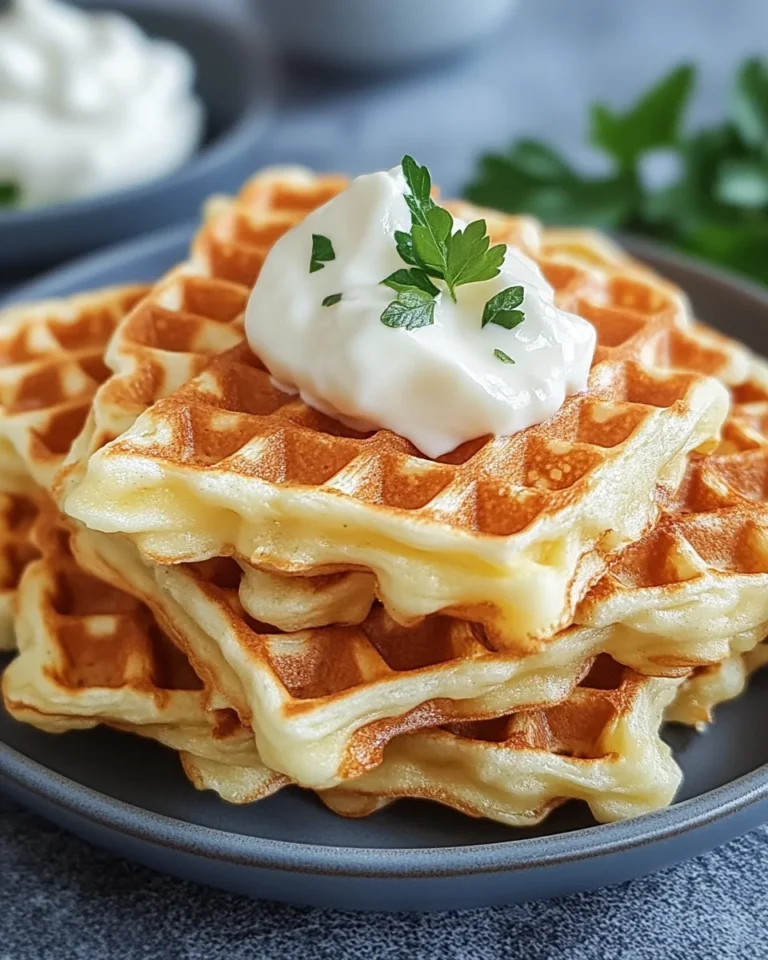 Käsewaffeln – Einfaches Low Carb