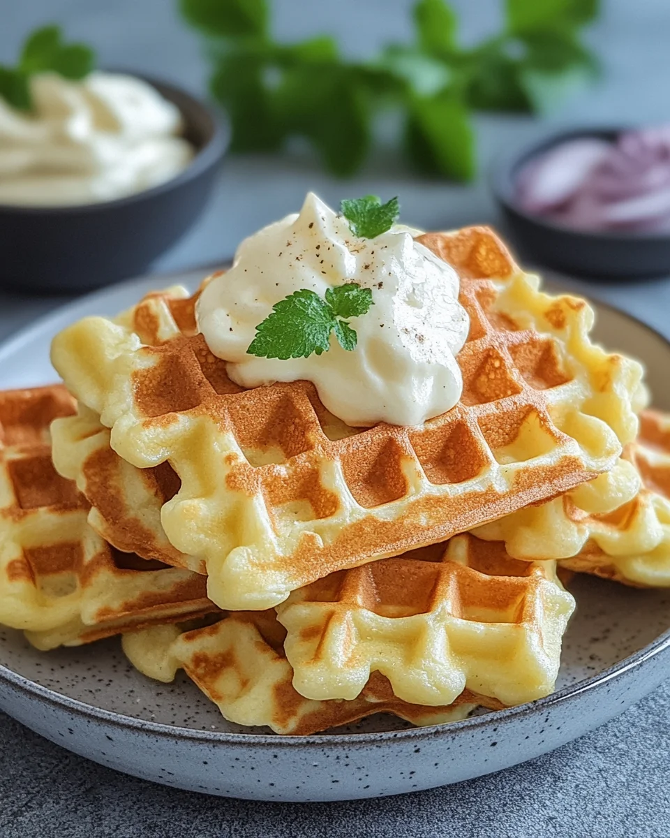 Käsewaffeln
