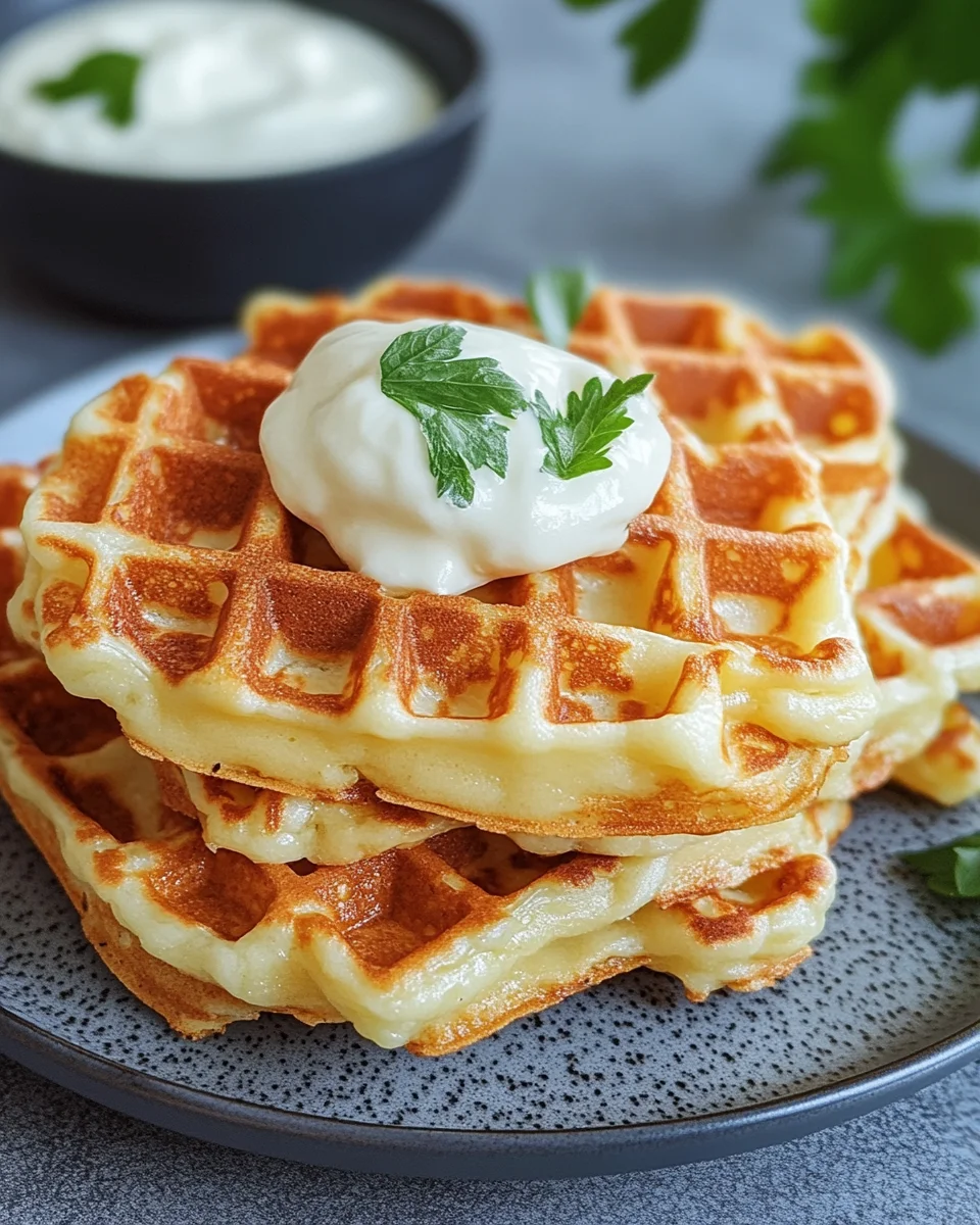 Käsewaffeln