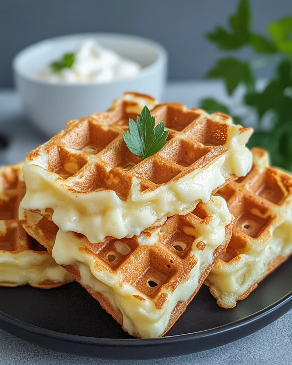 Käsewaffeln