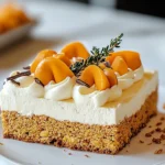 Karottenkuchen mit Weißer Schokoladenmousse