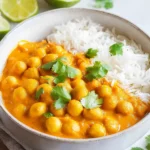 Kichererbsen-Curry mit Kokosmilch