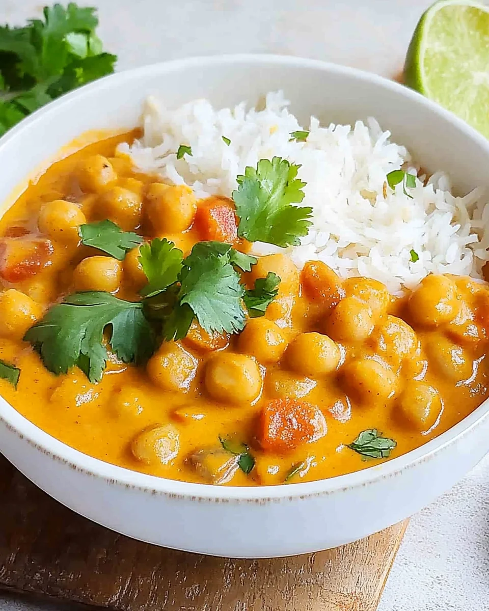 Kichererbsen-Curry