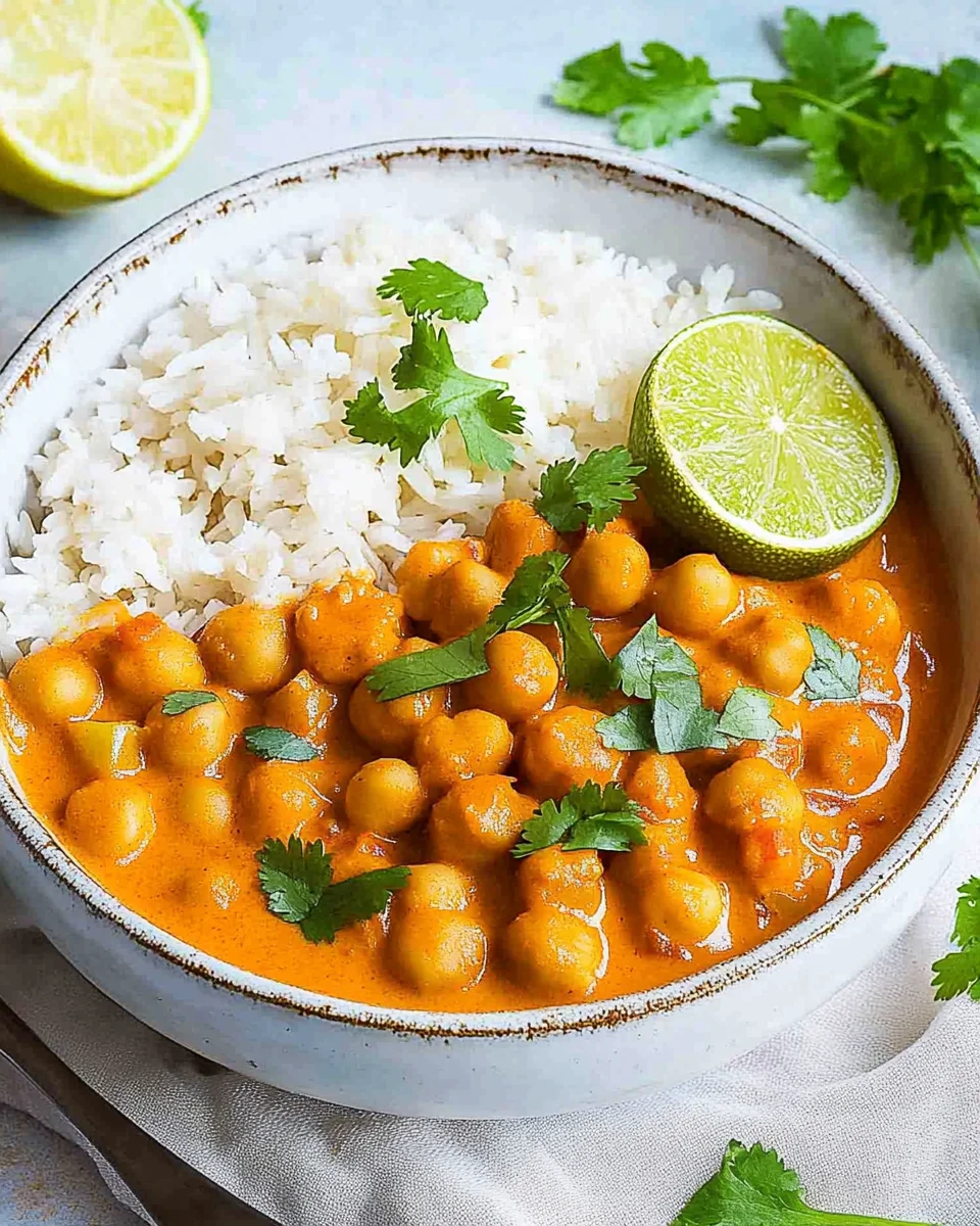 Kichererbsen-Curry