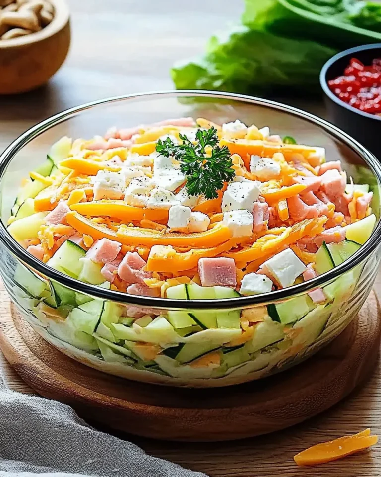 Klassischer Schichtsalat