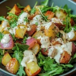 Knuspriger Kartoffelsalat