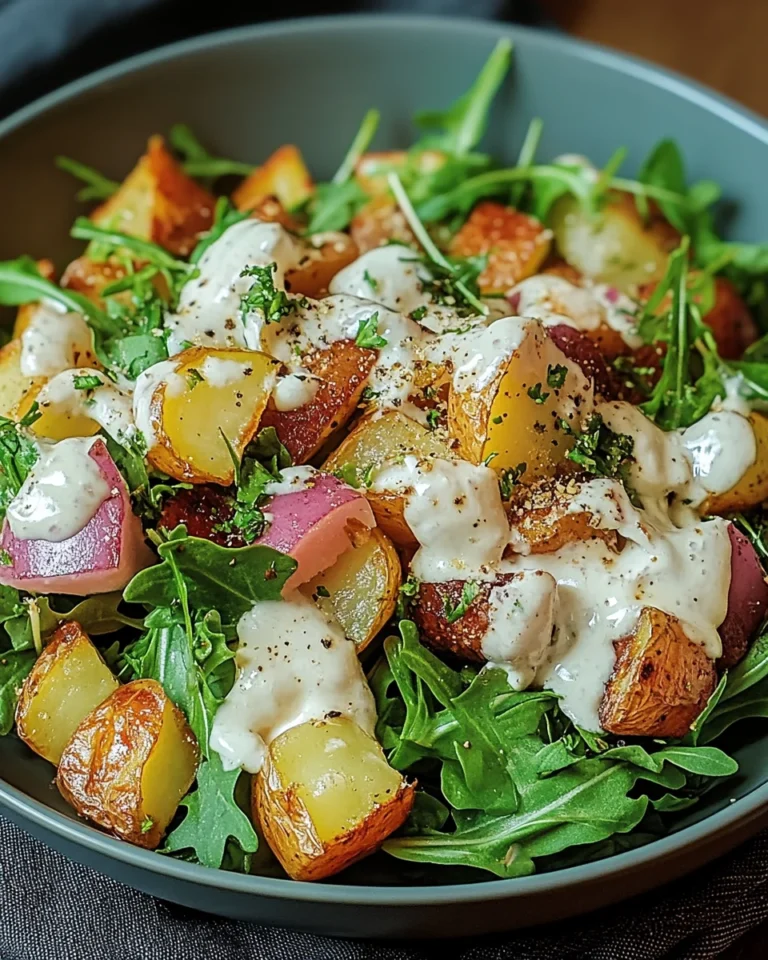 Knuspriger Kartoffelsalat