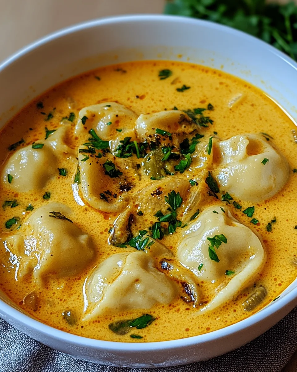 Kokosnuss-Curry-Suppe