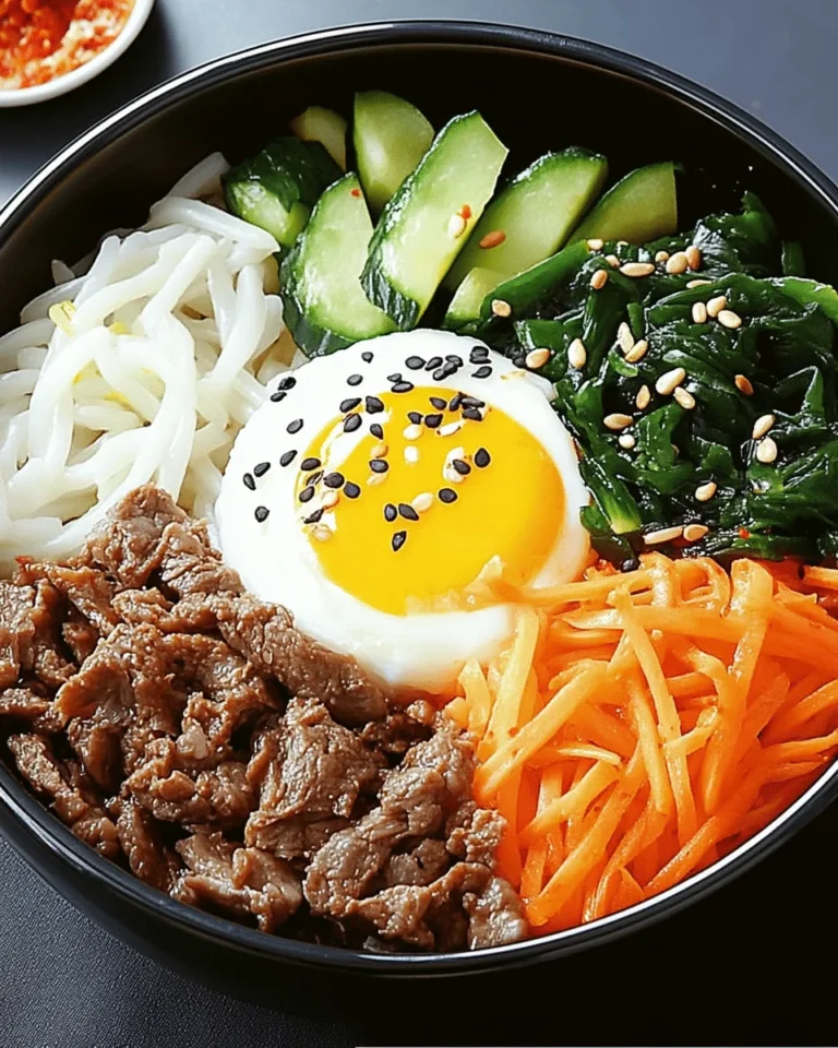 Koreanische Schale Bibimbap