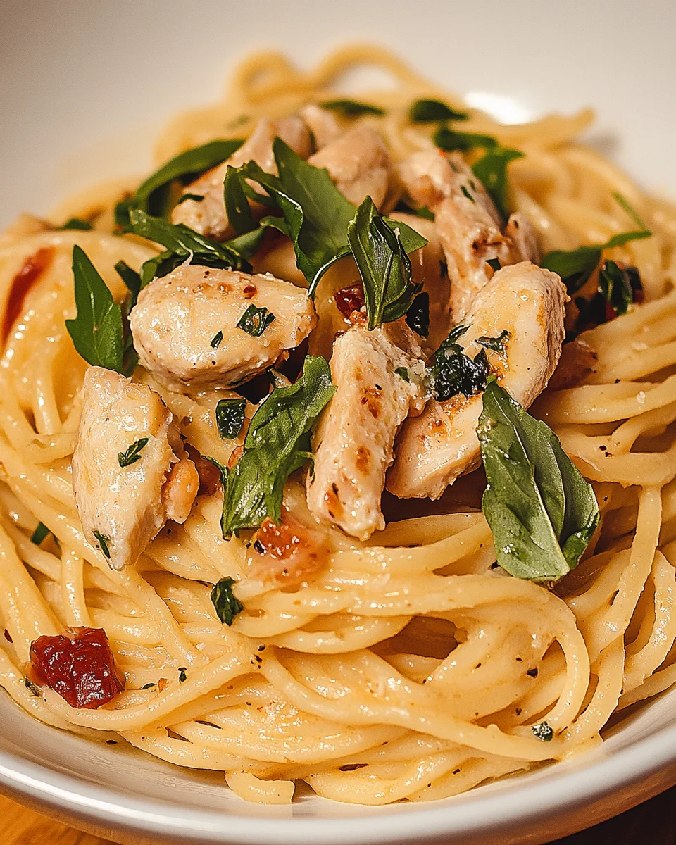 Marry-Me-Hühnchen-Pasta