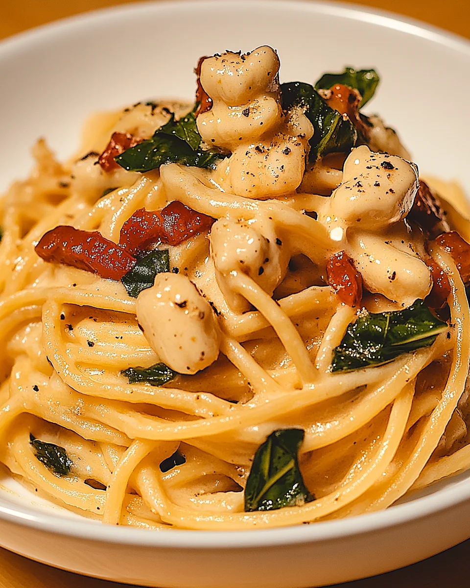 Marry-Me-Hühnchen-Pasta