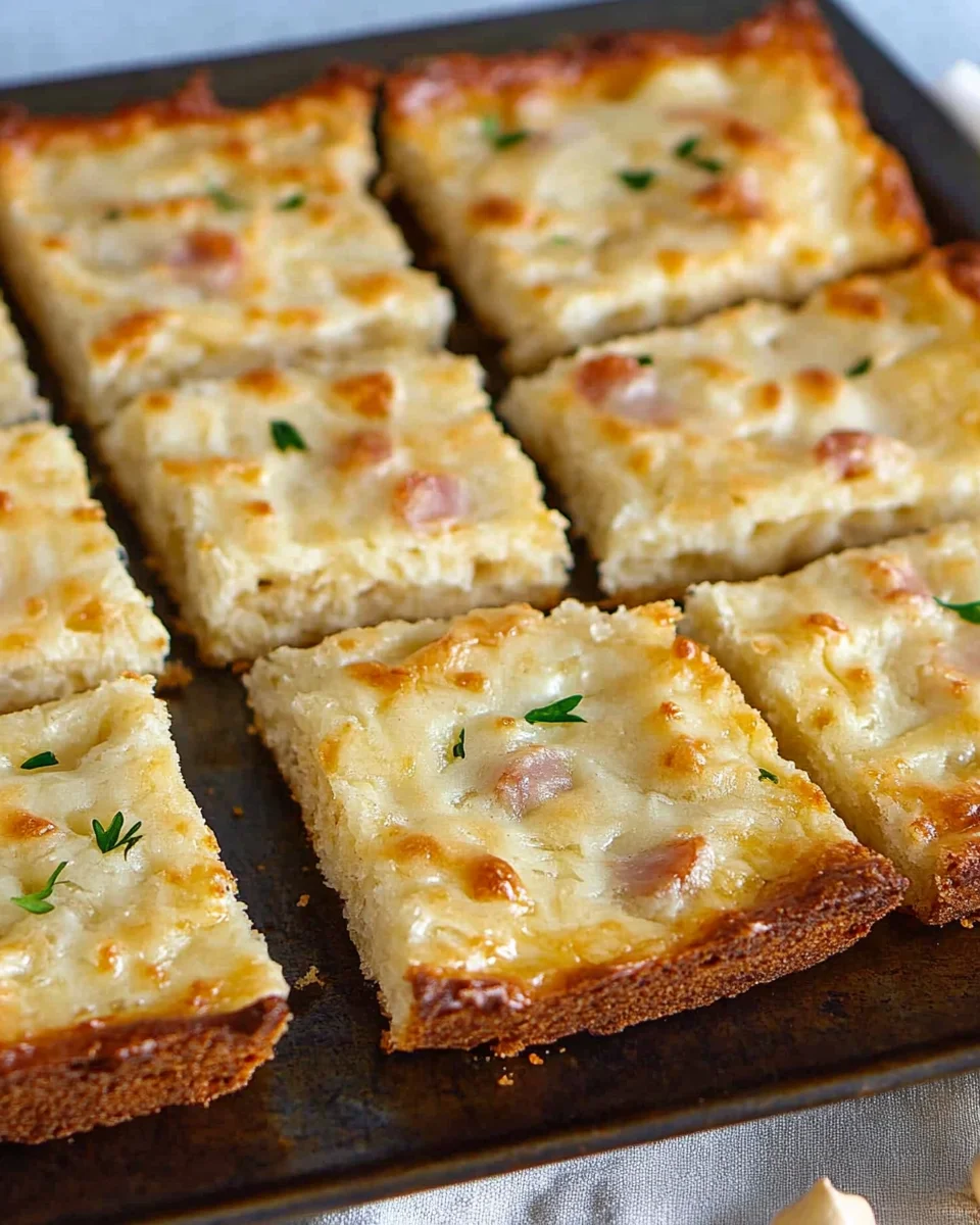 Omas Zwiebelkuchen vom Blech