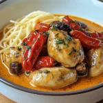 Paprika-Sahne-Hähnchen