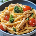 Pasta mit Hähnchen