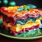 Regenbogen Lasagne