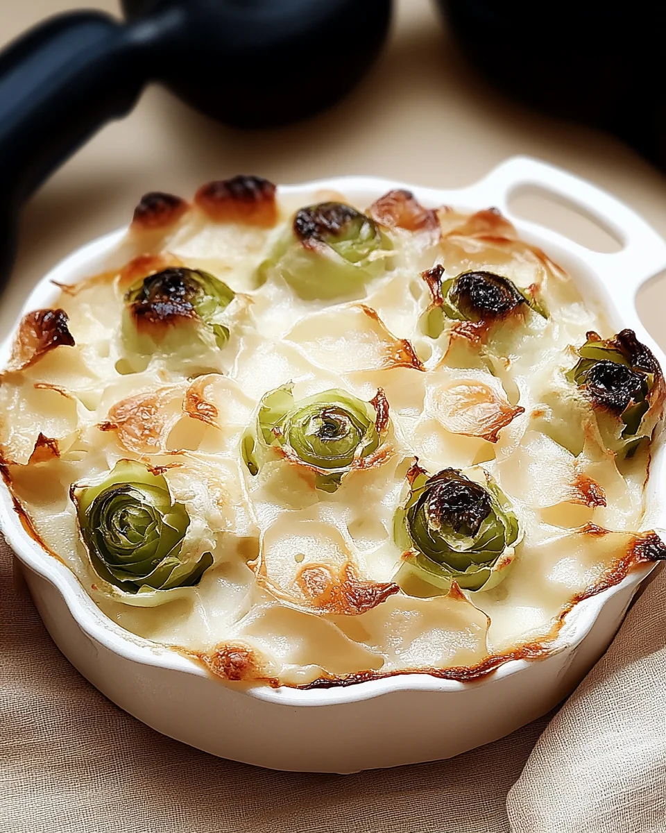 Rosenkohl-Gratin