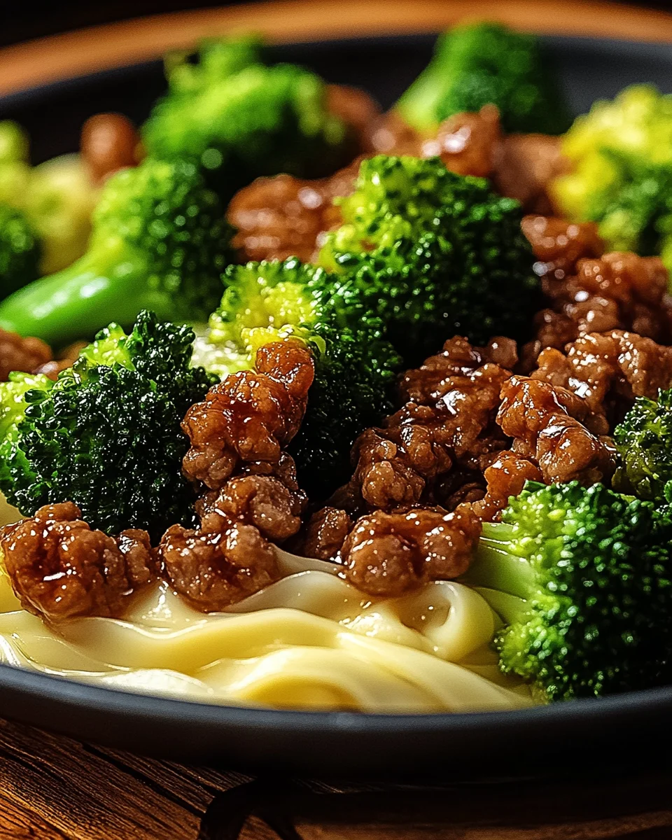 Teriyaki-Hackfleisch-Pfanne