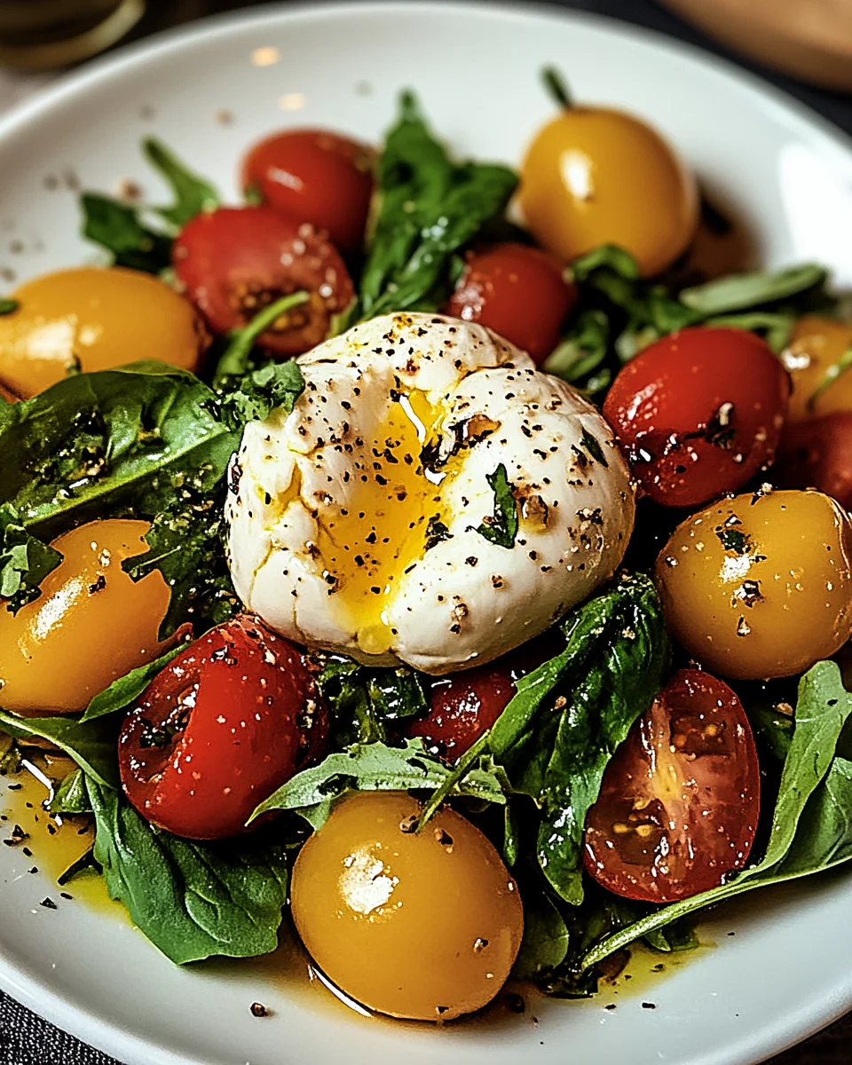 Tomaten-Burrata-Salat Caprese