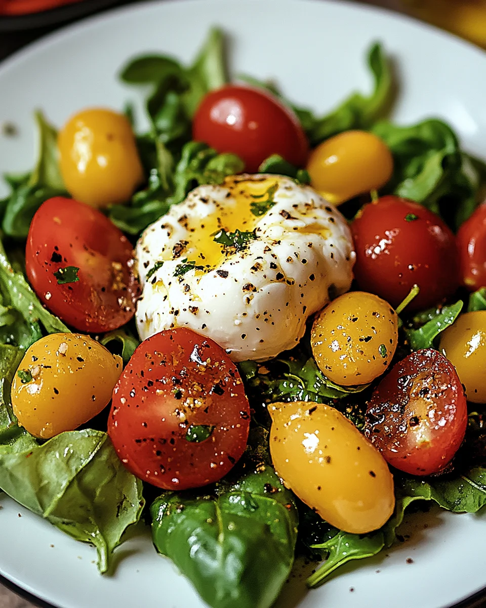 Tomaten-Burrata-Salat