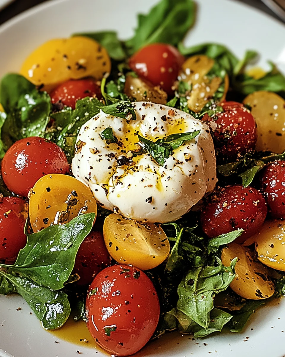 Tomaten-Burrata-Salat