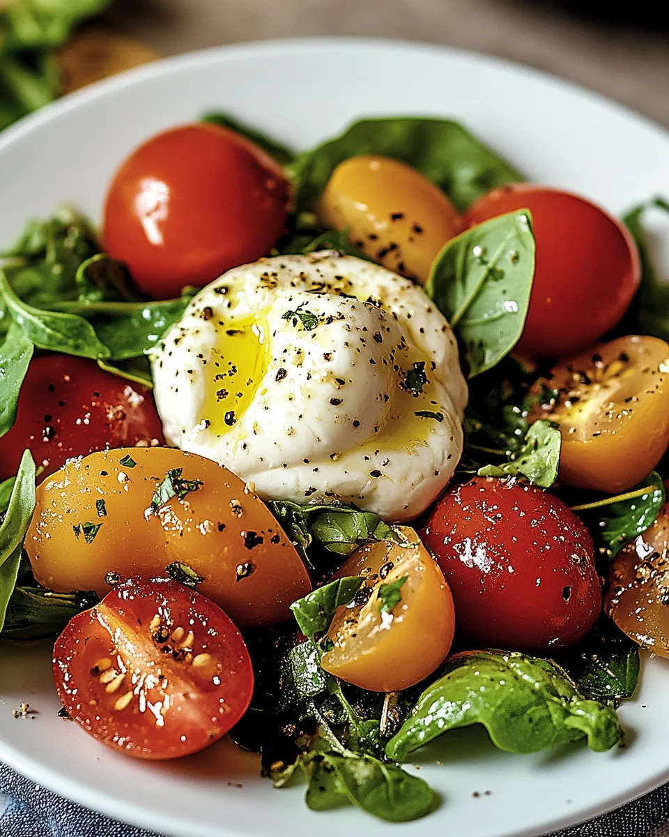 Tomaten-Burrata-Salat