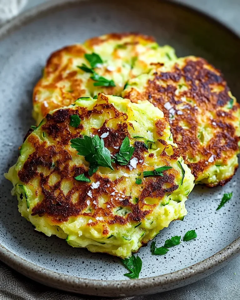 Zucchinipuffer, einfach und schnell