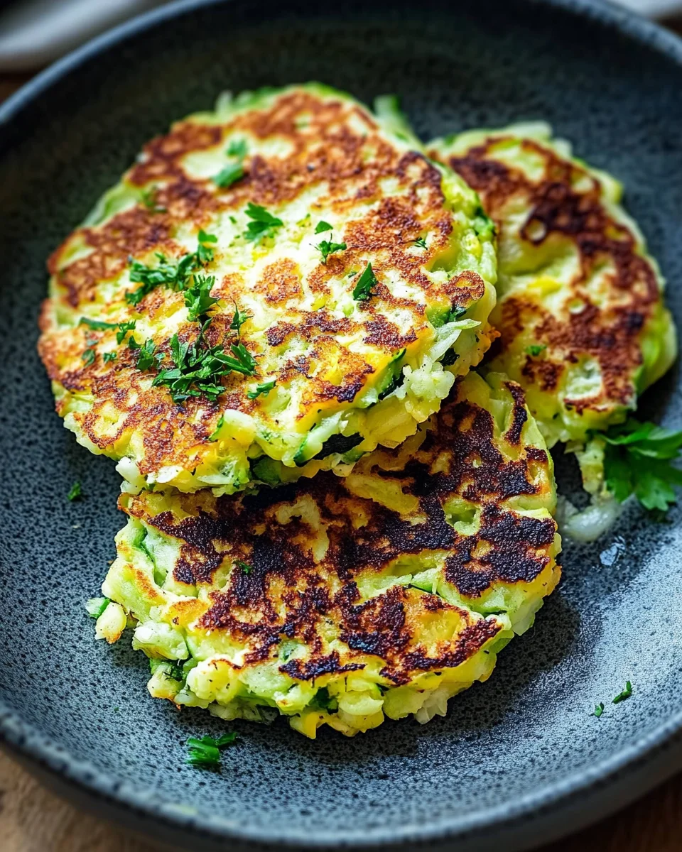 Zucchinipuffer,
