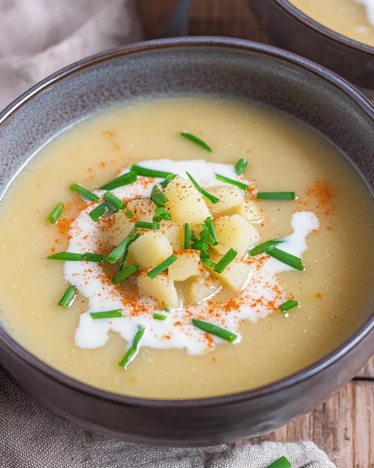 Blumenkohlsuppe - mit Kartoffeln, wie von Oma