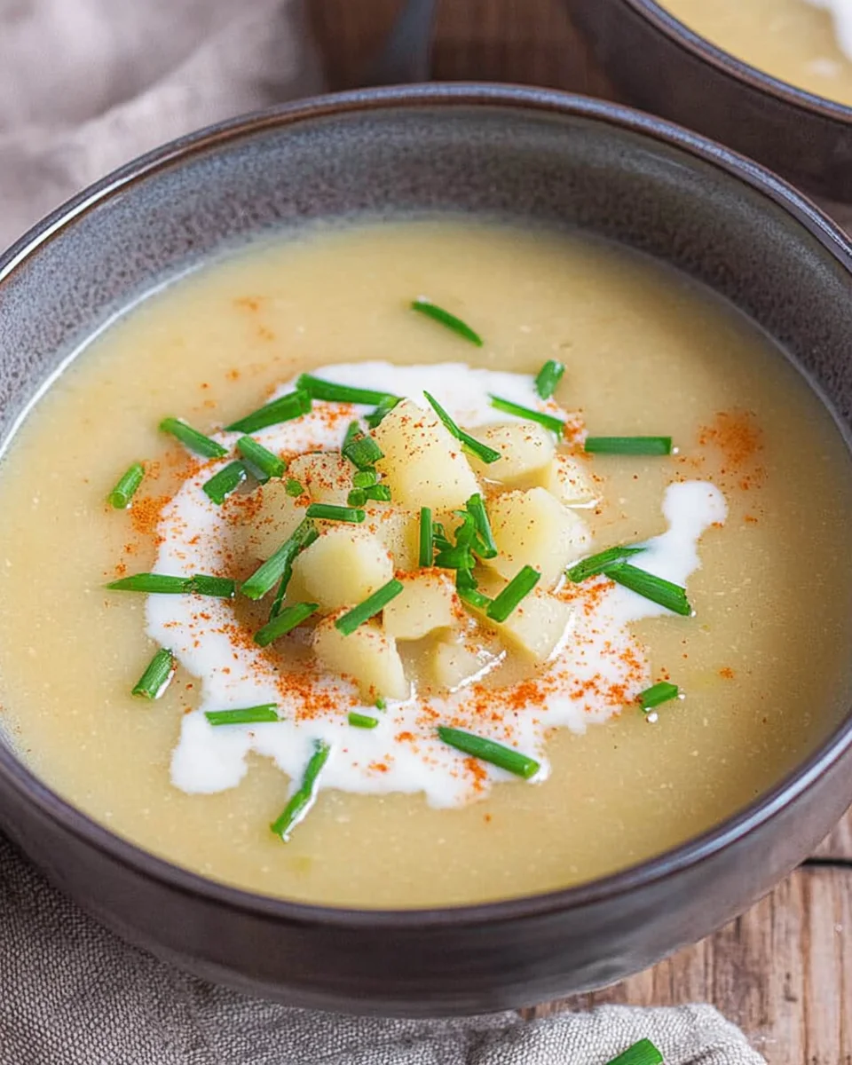 Blumenkohlsuppe - mit Kartoffeln, wie von Oma